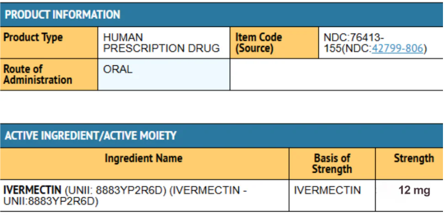 Ivermectin 100x tablets